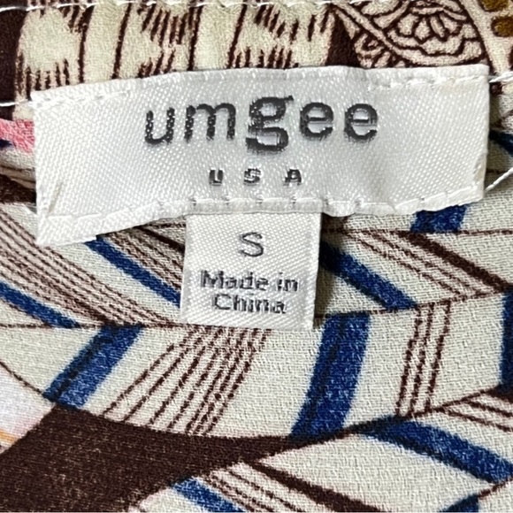 Umgee Print Smock Dress - Picture 5 of 8